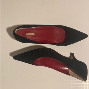 Elegant Black Women's Kitten Heels